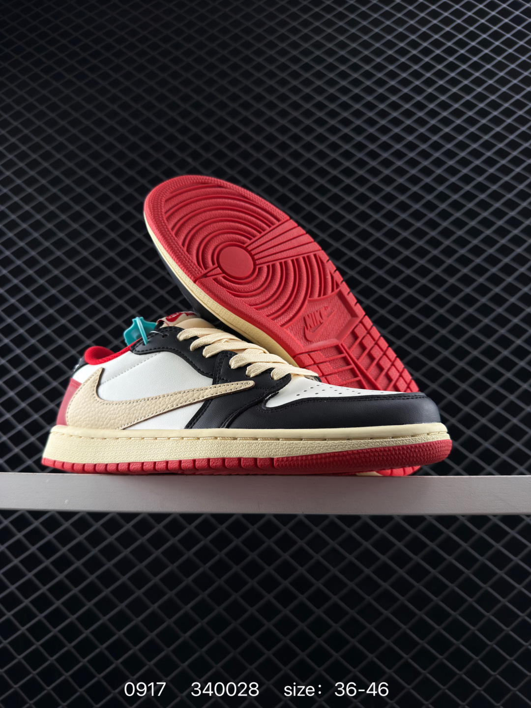 Travis Scott x Air Jordan 1 ” Reverse Mocha “